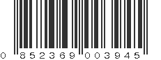 UPC 852369003945