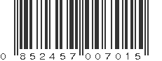 UPC 852457007015