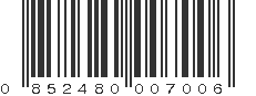 UPC 852480007006