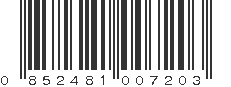 UPC 852481007203