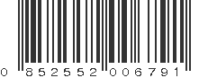 UPC 852552006791