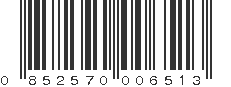 UPC 852570006513