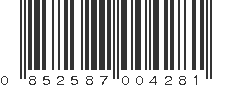 UPC 852587004281