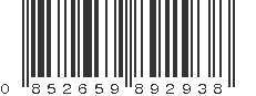 UPC 852659892938