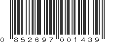 UPC 852697001439