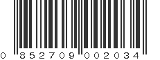 UPC 852709002034