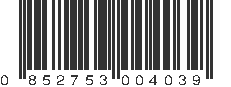 UPC 852753004039