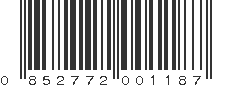 UPC 852772001187