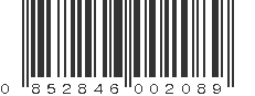 UPC 852846002089