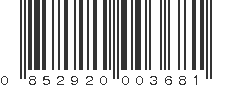 UPC 852920003681