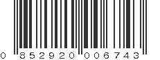 UPC 852920006743