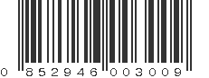 UPC 852946003009