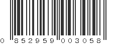 UPC 852959003058