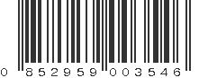 UPC 852959003546