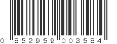 UPC 852959003584