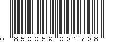 UPC 853059001708