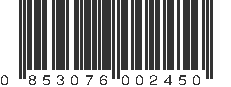 UPC 853076002450