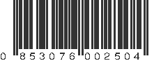 UPC 853076002504