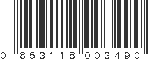 UPC 853118003490