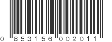 UPC 853156002011