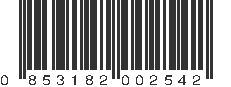 UPC 853182002542