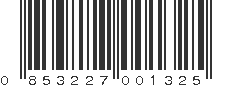 UPC 853227001325