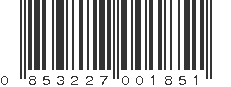 UPC 853227001851