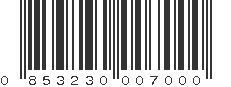 UPC 853230007000