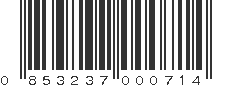 UPC 853237000714