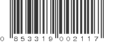 UPC 853319002117