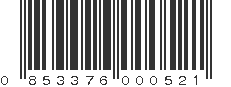 UPC 853376000521