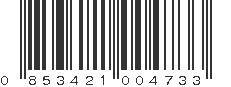 UPC 853421004733