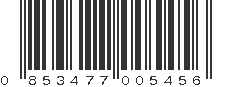 UPC 853477005456