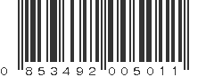 UPC 853492005011