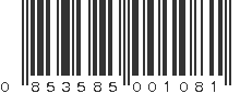 UPC 853585001081