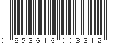 UPC 853616003312