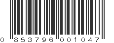 UPC 853796001047