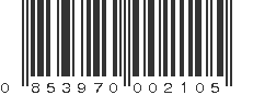 UPC 853970002105