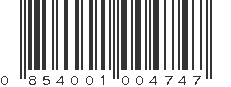 UPC 854001004747