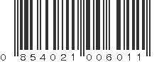 UPC 854021006011