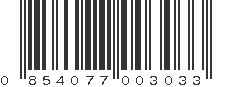 UPC 854077003033