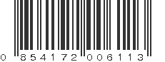 UPC 854172006113