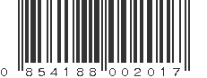 UPC 854188002017