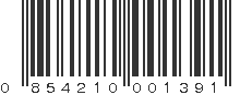 UPC 854210001391