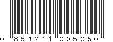 UPC 854211005350