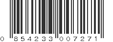 UPC 854233007271