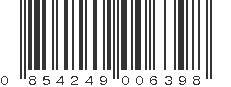 UPC 854249006398