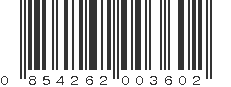 UPC 854262003602