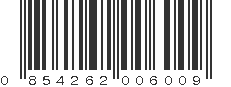 UPC 854262006009