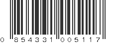 UPC 854331005117